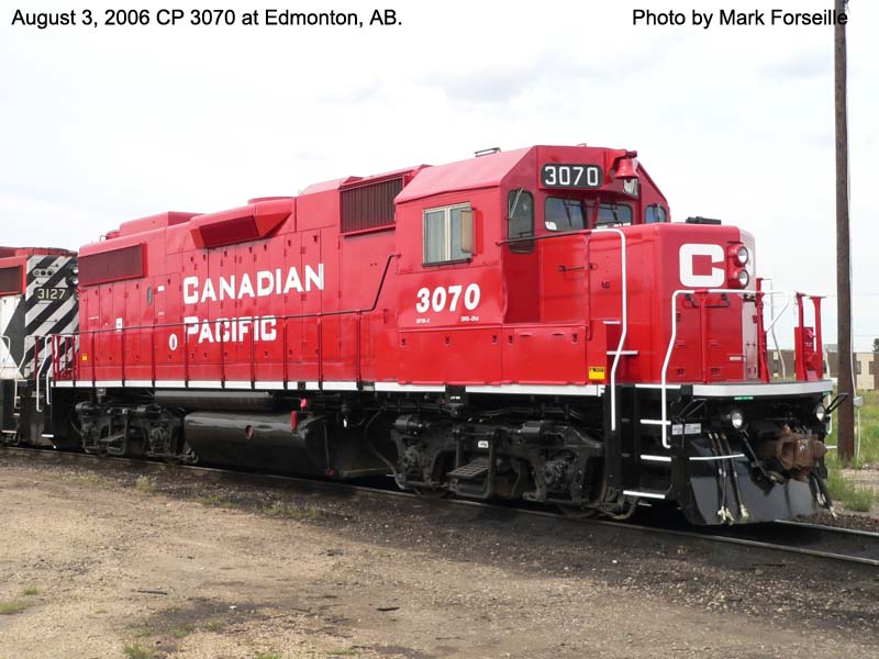 CP 3070 AT EDMONTON, AB.